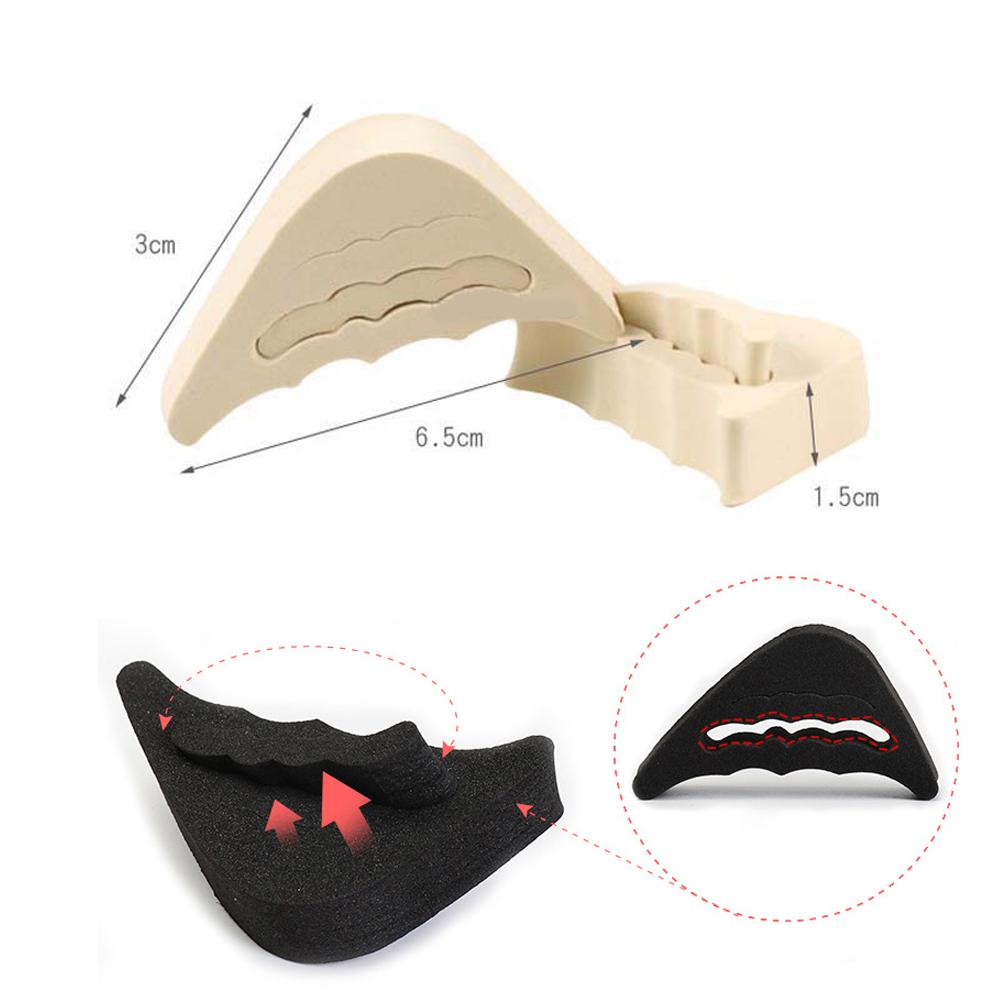 Губчатые накладки на пальцы ног для обуви, женские стельки в передней части стопы, вставки, регулируемый размер, редуктор, защита от боли в ногах, аксессуары для обуви