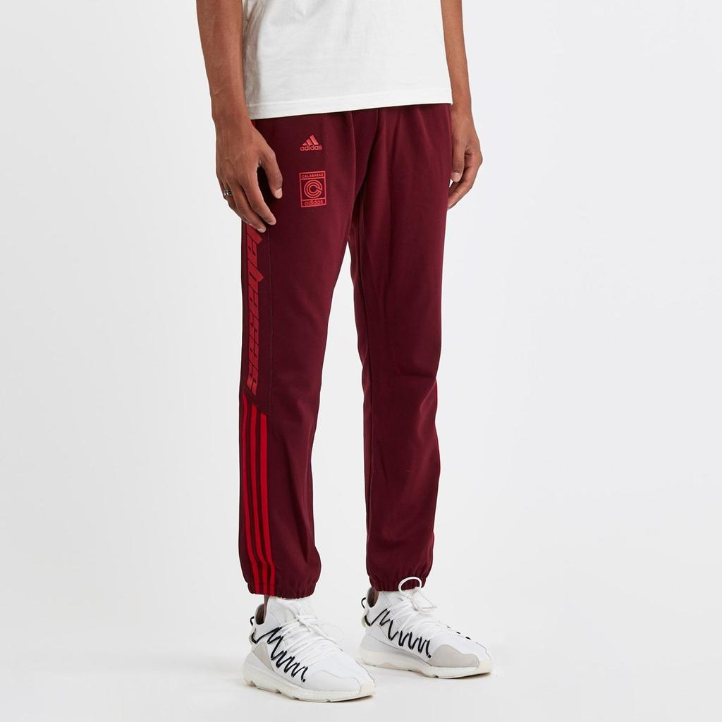 Adidas Спортивные брюки Calabasas Maroon Мужские штаны Red Scarlet CV7905