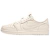 Air Jordan 1 Low Винтажные Баскетбольные Кроссовки Унисекс Белые HQ6998-100