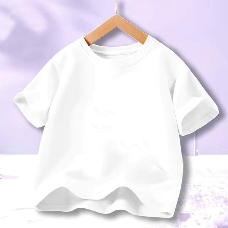 Girls' Anime Cartoon Short-Sleeve Cotton T-Shirt - Summer 2023 Trend