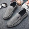 Men's Leather Shoes Non Slip and Waterproof Male Casual Shoe Flat Round Toe Classic Original New In Adults Pu Luxury Sale On