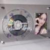 Прозрачная фоторамка для CD с фото айдола Акриловая подставка для фотоальбома Защитный альбом для фотографий Держатель для постеров Чехол для хранения CD