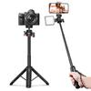 Ulanzi Мини-камера Телескопический настольный штатив с креплением для селфи-палки для смартфона с резьбой Портативный для селфи с совместимостью с экшн-камерами и другими