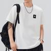Men's New Summer Loose Round Neck Short-sleeved T-shirt Thin Printed Short T-shirt
