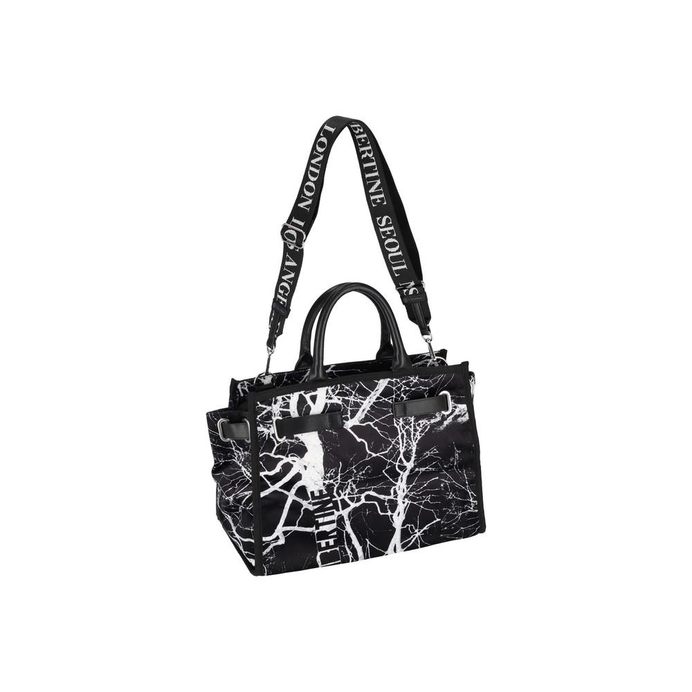 Lesportsac Libertine Midnight Forest Large Johnny Go Lightly Tote Bag [1418.Ha42]