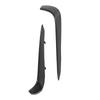 Front Fog Lamp Cover Left Right Glossy Carbon Fibre Fog Light Fins Splitter Replacement for W205 C205 C63
