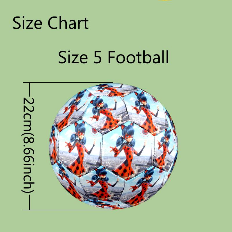 1pc Ladybug Pattern Standard Size 5 Soccer Ball, Gentle on the Feet, Designed Specifically for Matches and Training Football