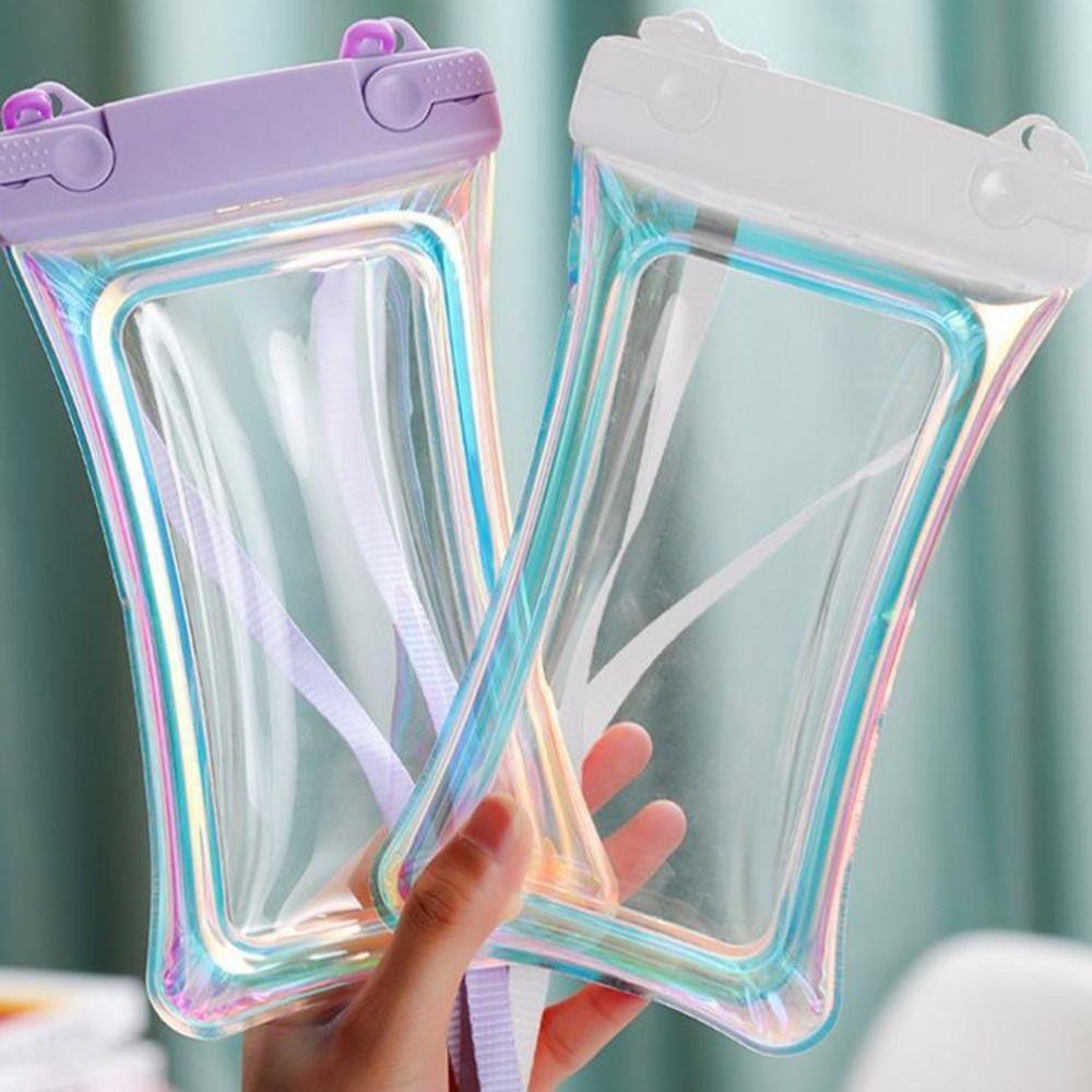 Touchscreen Mobile Phone Protective Cover Water Proof Inflatable Airbag Phone Bag  Water Sports