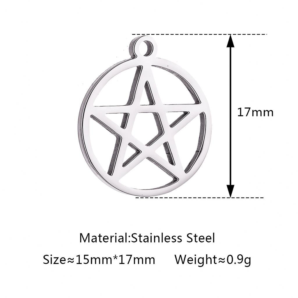 5Pcs/Lot Hollow Halloween Theme Charms Stainless Steel Skull/Pumpkin/Vampire Bat/Witch/Spider/Ghost Pendants For Jewelry Makings