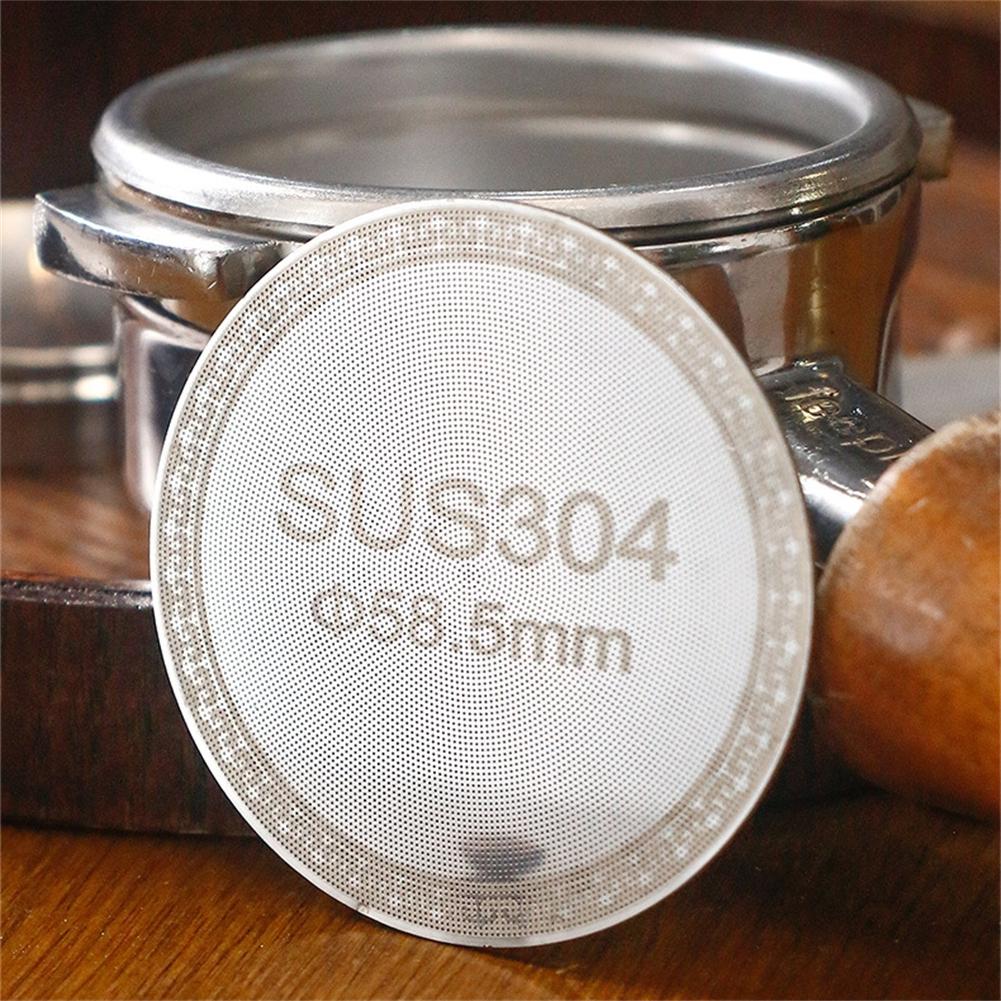 51/53/58 мм Экран шайбы для эспрессо Двухслойные фильтры-корзины для портафильтра для кофе