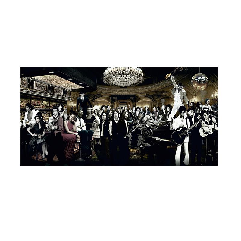 Классический постер с фильмом «Казино», холст, картина, черно-белый холст, настенные художественные постеры, принты для гостиной, домашний декор, фотографии