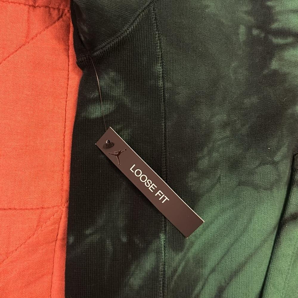 Мужская толстовка с принтом Air Jordan All-Star Weekend Artist Collaboration, зеленая толстовка CW1125-312