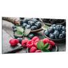 GLASS PROTECTIVE PLATE FOR STOVE 90X52 FRUIT