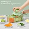 Manual Vegetable Grater With 3/6 Cutting Tools Practical Fruit Veggie Cutter Kitchen Utensils
