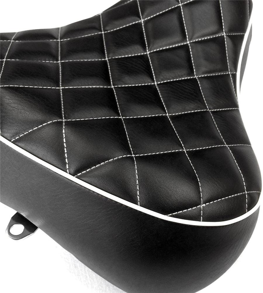 Diamond Front Driver Rider Solo Seat For Harley Sportster 1200 883 1983-2003