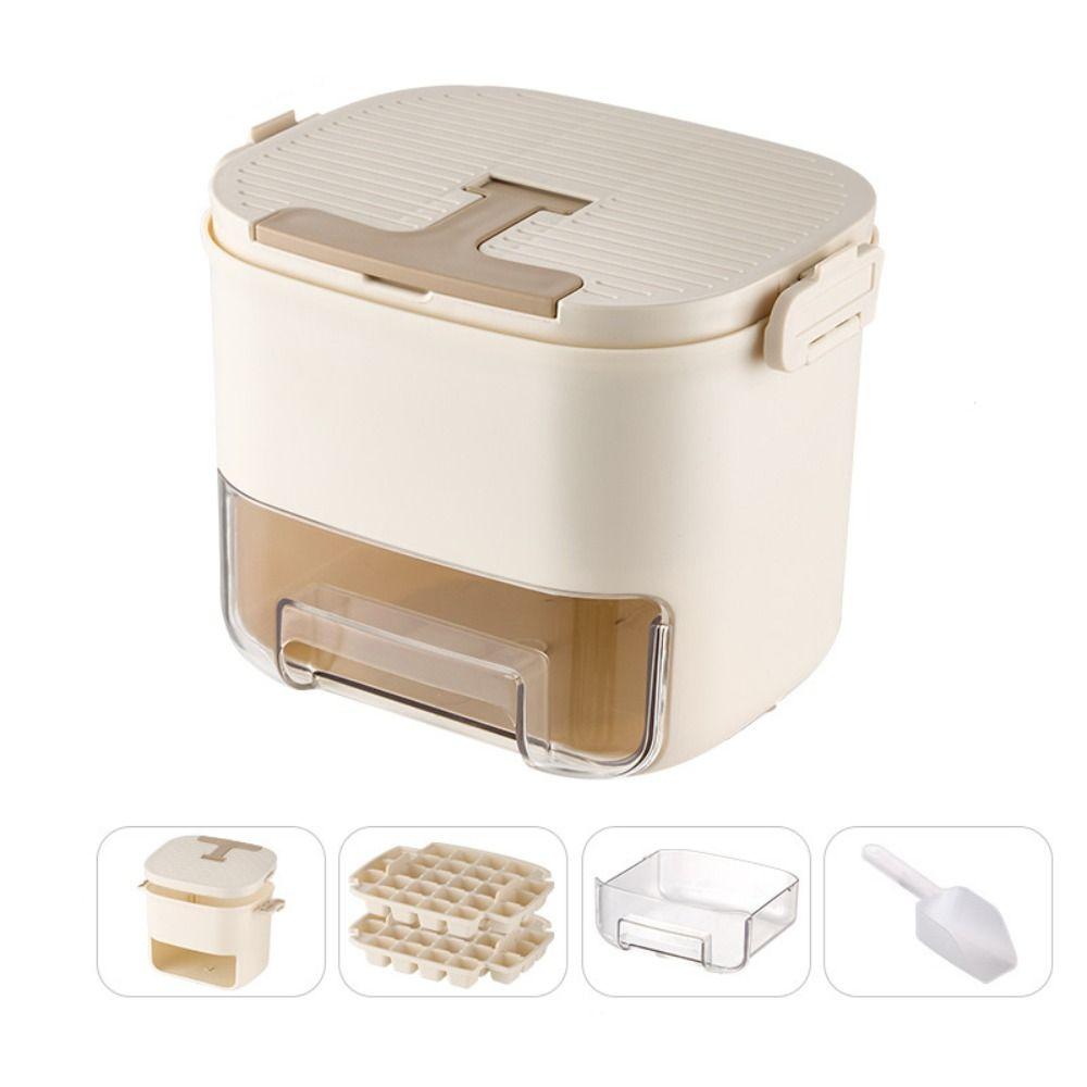 Поддон для льда пищевого класса, двухслойный, легкоочищаемый, для хранения льда, летний