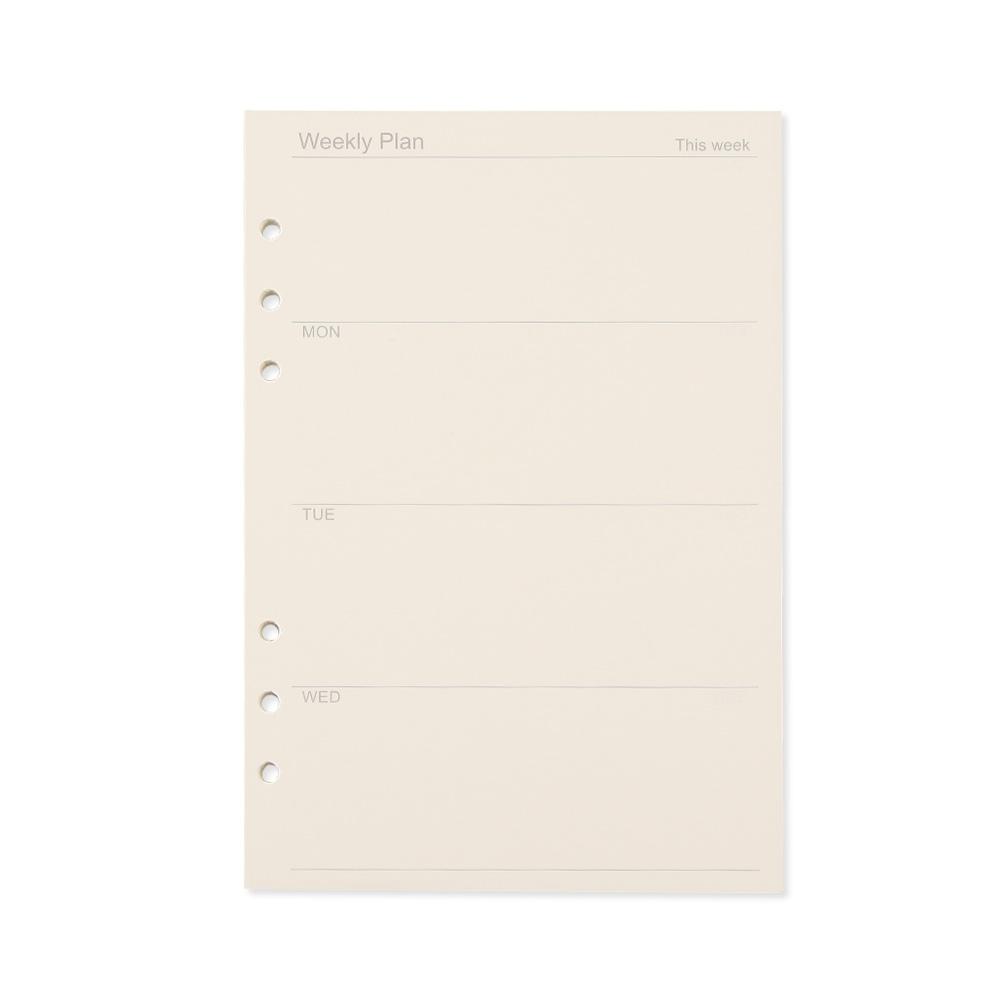 A5 A6 Portable Fashion Office Supplies Stationery Ring Binder Felt Notebook Felt Shell Portable Diary