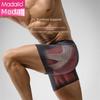 Мужские удлиненные трусы-боксеры Aoyuan Anti-Wear для бега, тренировочные шорты большого размера