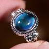 Retro Vintage Color Changing Mood Ring Oval Emotion Feeling Changeable Temperature Control Color Ring for Women