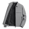 Jacket Men's Spring and Autumn New Style Lapel Business Casual Tops Loose Large Size Fat Jacket for Men