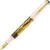 Pelikan Перьевая ручка F Fine Point Gold Marble Classic M200 Inhalation Type Limited Подлинный импортный продукт