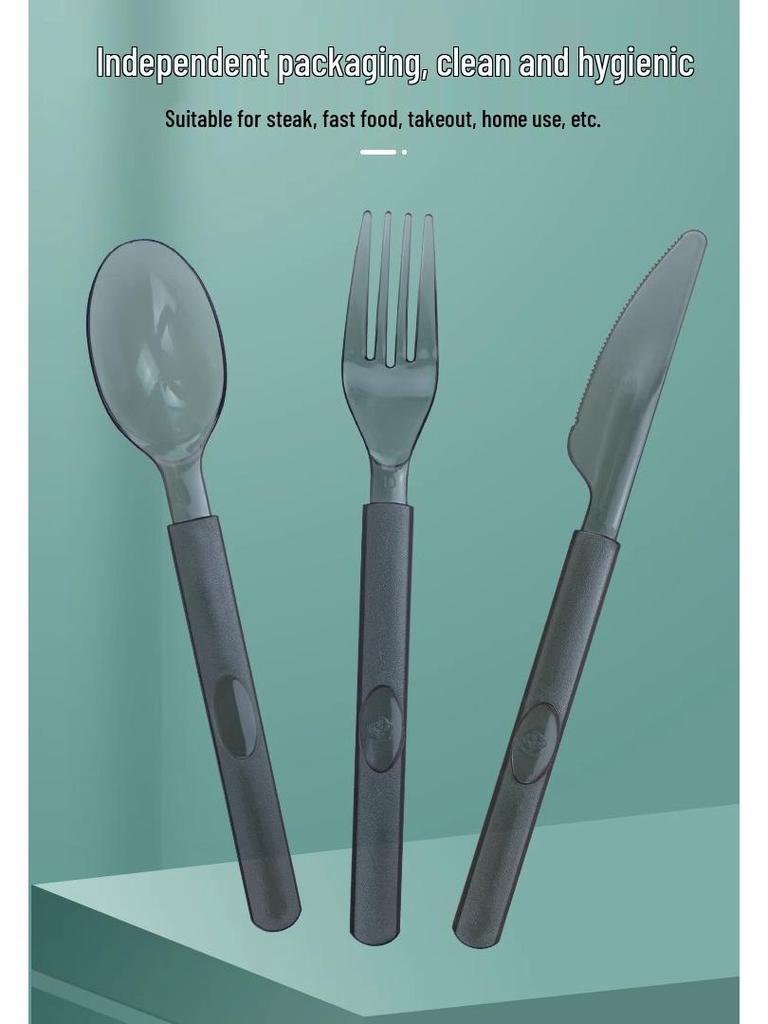 Premium Individually Packaged Disposable Forks for Dining, Spaghetti, and Steak