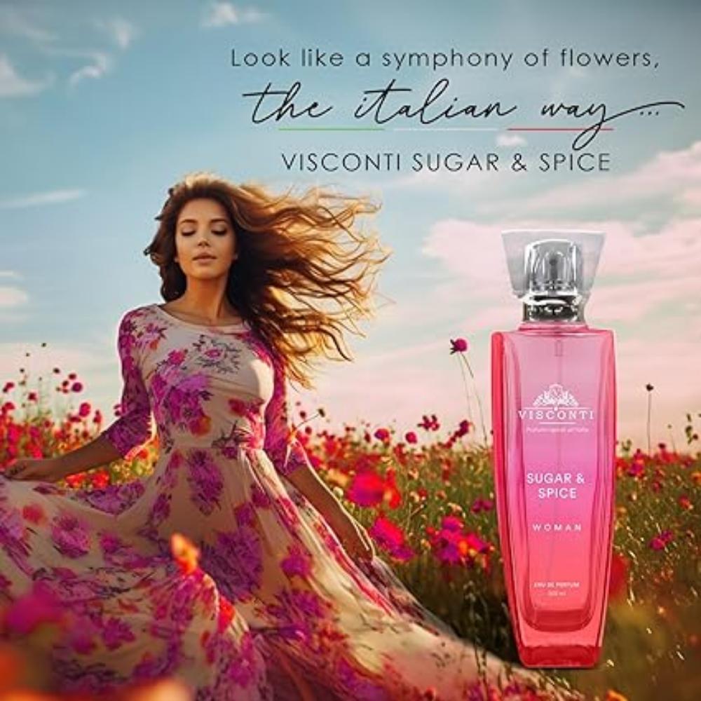 Sugar & Spice Perfume For Women ,Premium Luxury Perfume For Casual & Occasional Wear, 100 Ml