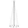 VidaXL Christmas Tree with Stake LED Christmas Tree Holiday Decoration Christmas Ornament Party Decoration Cool White 343555