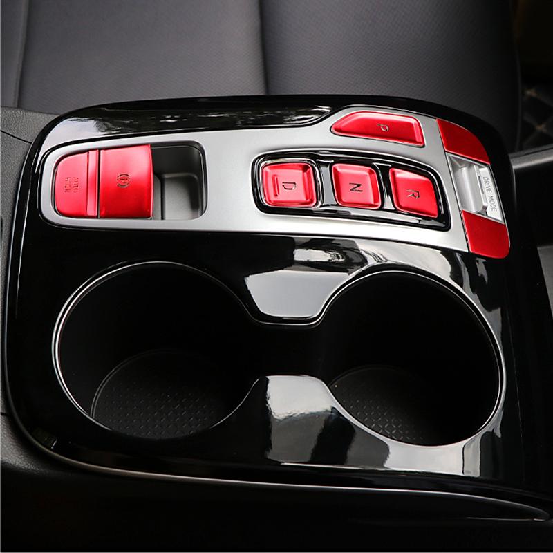 Алюминиевый автомобильный электронный ручной тормоз ESP кнопка крышка отделка наклейки аксессуары для Hyundai Tucson NX4 2021 2022 2023 2024 N Line