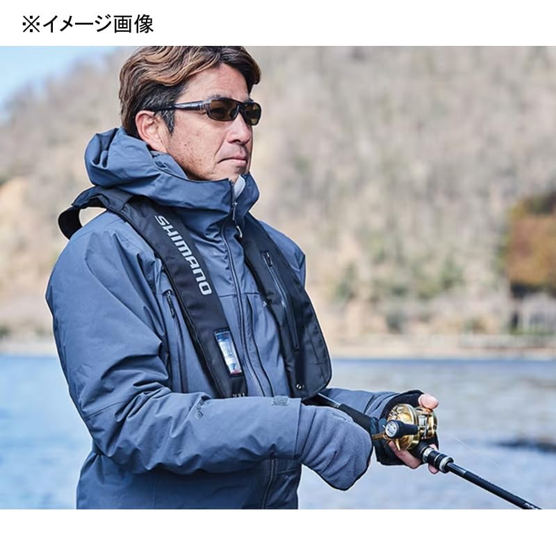 SHIMANO Ветрозащитная флисовая грелка для рук Plus Black XL Gore-Tex GL-033W