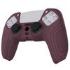 EXtremeRate PlayVital Силиконовый чехол для контроллера PS5 Эргономичный защитный чехол из мягкой резины с колпачками для стиков для беспроводного контроллера PlayStation 5