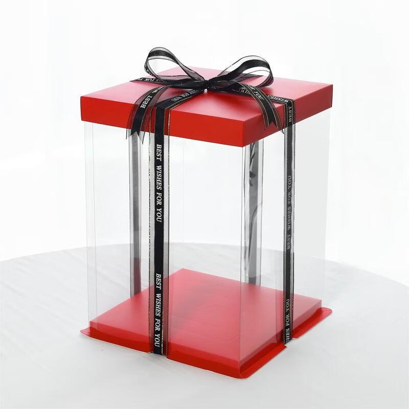 Transparent Plastic Cake Box