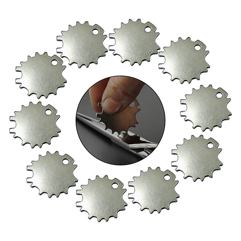 10Pcs Hair Cutting Shear Scissor Adjustment Tool Universal Tension Key For Beauty Grooming Shears Adjust Key Tighten The Screws
