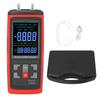 Differential Pressure Meter +5kPa LCD Backlit Display 2 Port Digital Manometer Gas Pressure Gauge