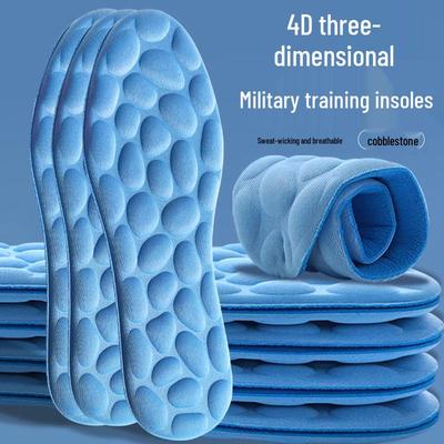 Мужские и женские летние спортивные стельки - для военной подготовки, влагопоглощающие, устойчивые к запаху, мягкие и удобные