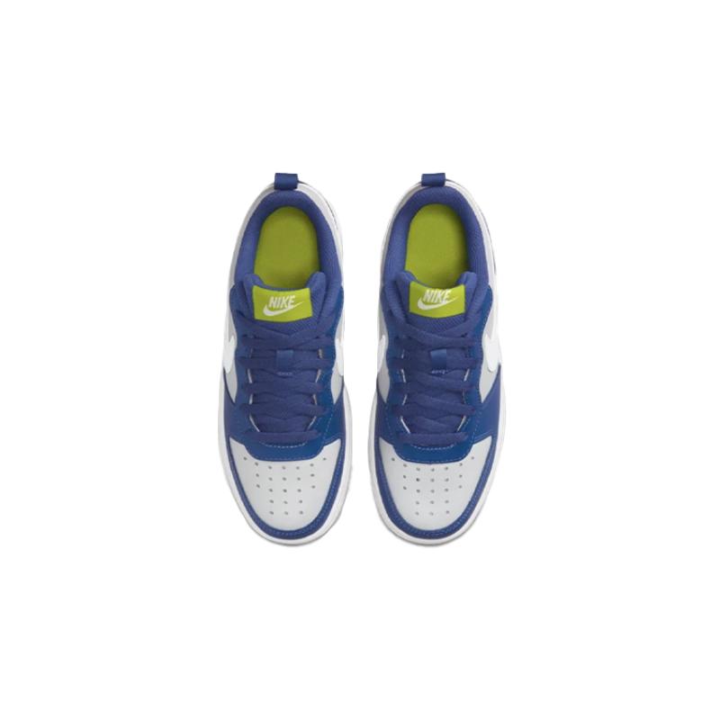 Nike Кроссовки Court Borough Low Grey Fog Mystic Navy GS BQ5448-016