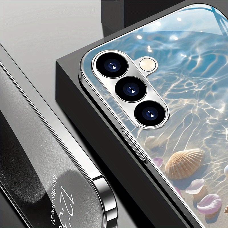 С летней свежей поверхностью воды для Samsung Galaxy S26 S25 S24 S23 S22 FE Ultra Plus Противоударная задняя крышка