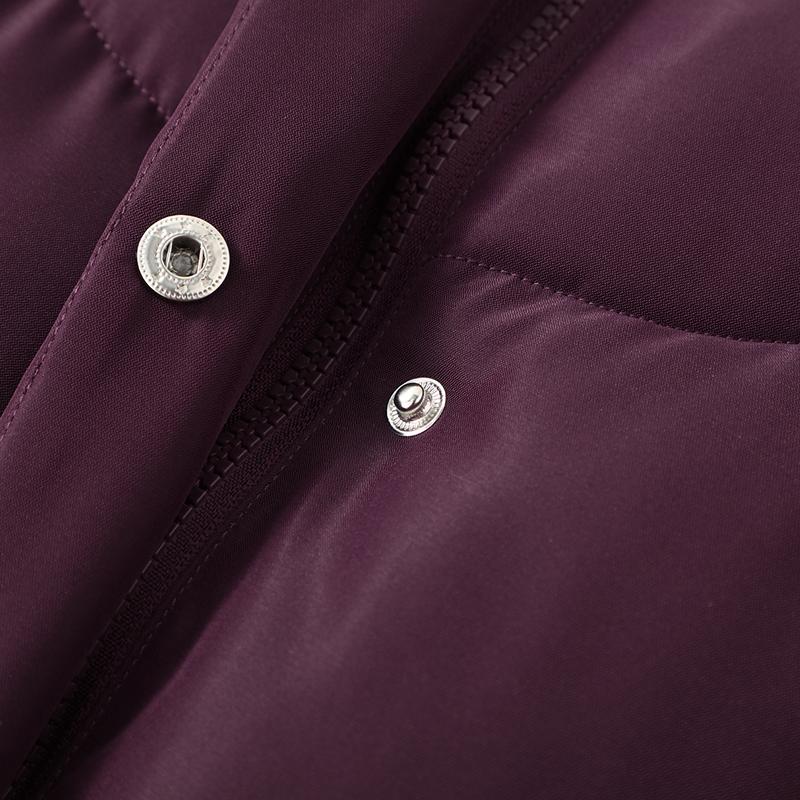 Middle-aged Woman Winter Coats Hooded Casual Plus Size Parkas Female Thick Warm Outerwears