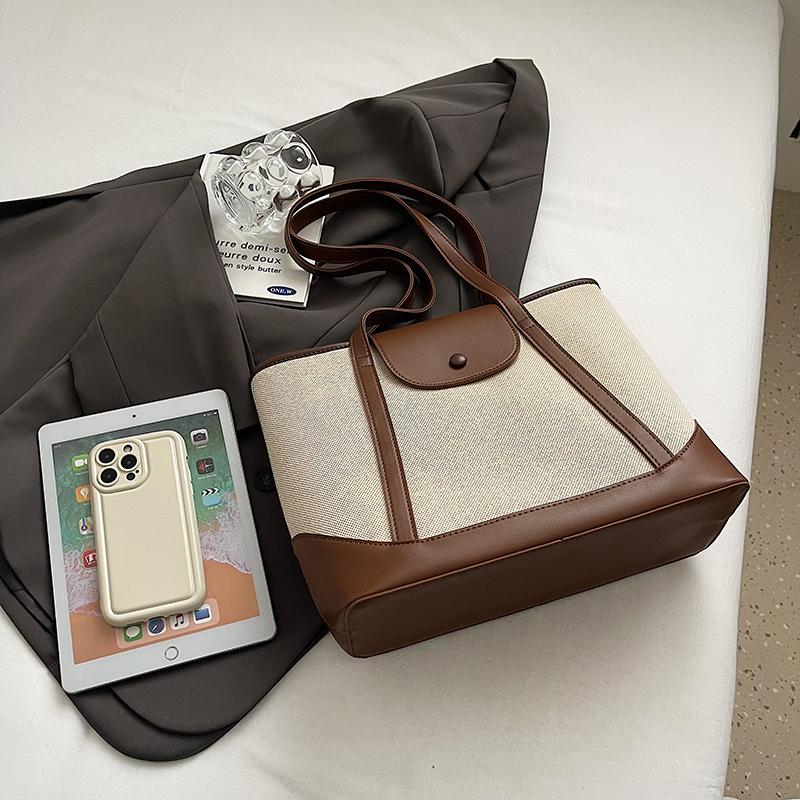 Сумка для путешествий, повседневная женская сумка большой вместимости, модная сумка через плечо, сумка для рабочей одежды, холщовая универсальная сумка-тоут