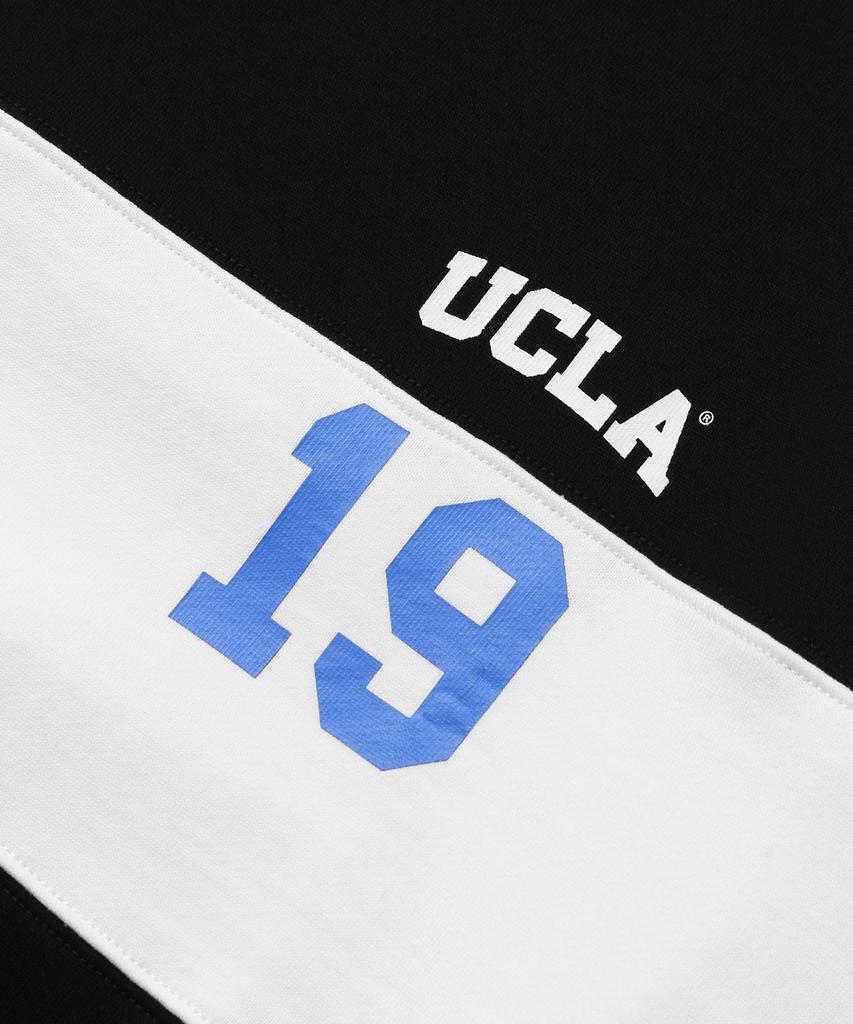 UCLA Unisex Sports 1919 Ucla Color Block Sweatshirt [Black] (Ub9Lt46)