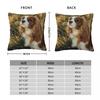 Custom Cavalier King Charles Spaniel Square Pillowcase Cushion Comfort Throw Pillow Sofa Cushions Used for Home Bedroom