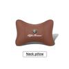 Car Neck Pillow Auto Emblem Headrest For Alfa Romeo Giulietta Mito 159 Giulia Stelvio 156 147 Tonale Brera Disco Volante Spider mno522