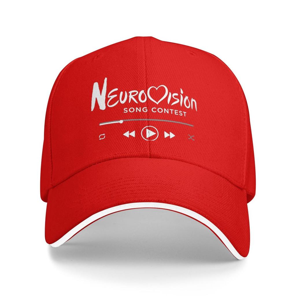 Логотип конкурса песни Евровидение Бейсболки Snapback Кепки-бейсболки Дышащие Повседневные Кепки для улицы Унисекс