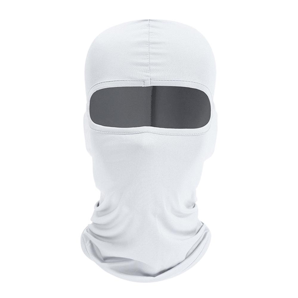 Sun Protection Cycling Face Mask - Ice Silk Neck Gaiter for Motorcycle Helmets (Spring/Summer)