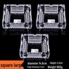 Buy One Get Two: Large Crystal Glass Ashtray for Home, Bedside, or Bar