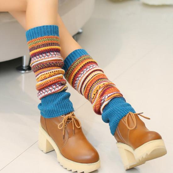 Leg Protectors Knitted Coldproof Washable Fall Winter Female Leg Warmers Daily Wear