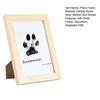 1 комплект для печати лап домашних животных с деревянной фоторамкой «сделай сам» для собак