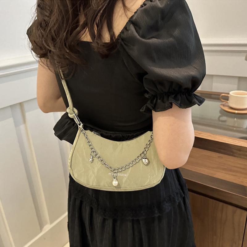 Модная женская сумка на плечо, сумка подмышки, роскошный дизайн, однотонная сумка-мессенджер, кошелек через плечо, сумки-бродяги