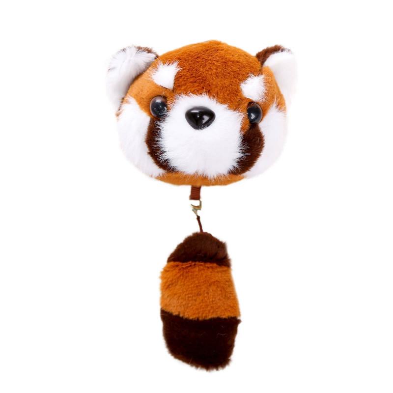 Plush Raccoon Mini Toy Cartoon Animal Keychain Backpack Pendeent Gifts Holiday