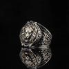 European and American Vintage Lion Ring Men's Personality Dominant INS Style Advanced Hip Hop Ring
